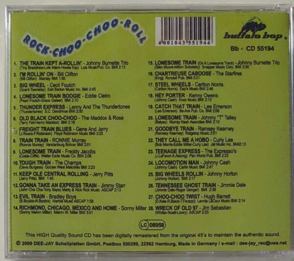ROCK CHOO CHOO ROLL   CD     BRAND NEW - Image 3