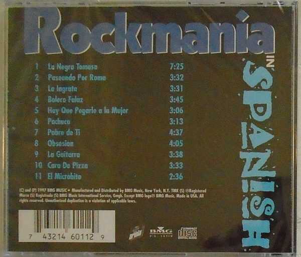 ROCKMANIA IN SPANISH - CD - BRAND NEW - Image 3