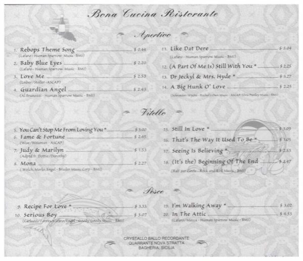 Robbie And The Rebops - Recipe For Love - CD - Brand New! - Image 3