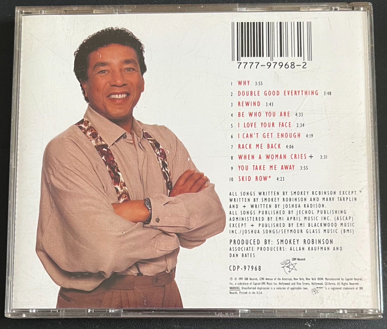 SMOKEY ROBINSON - DOUBLE GOOD EVERYTHING -CD - Image 3