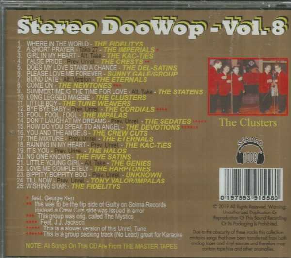 STEREO DOO WOP CD  - VOL 8   BRAND NEW - Image 3