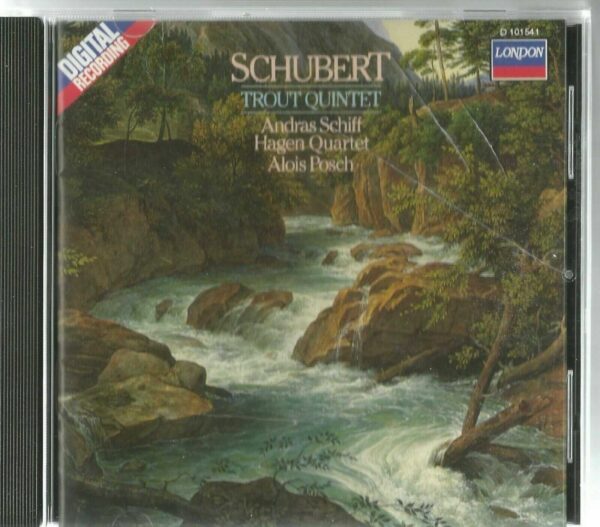 Schubert:"Trout" Quintet CD - Brand New