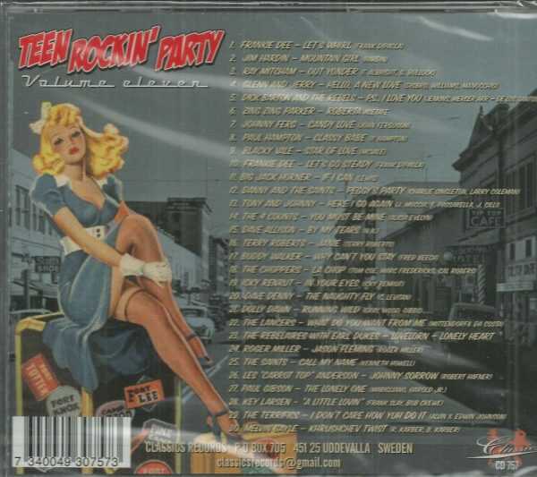 TEEN ROCKIN' PARTY - VOL 11 - CD - BRAND NEW - Image 3