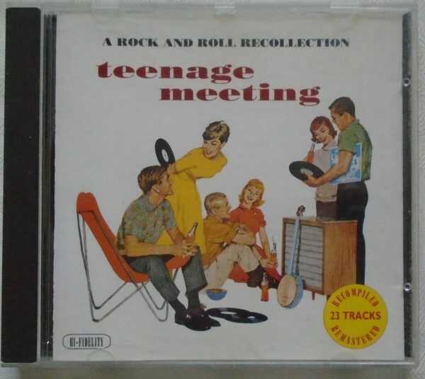 TEENAGE MEETING - A Rock and Roll Recollection-Various Artists - VERY GOOD -  CD