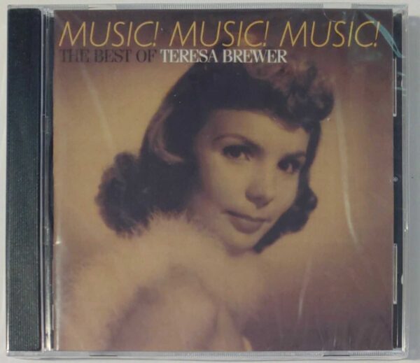 TERESA BREWER - BEST OF   MUSIC MUSIC MUSIC   CD  BRAND NEW