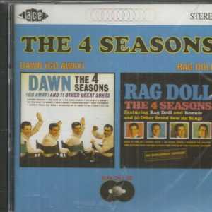 THE 4 SEASONS - CD - Dawn - Rag Doll - LIKE NEW