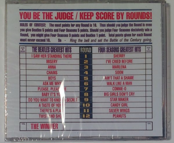 THE BEATLES VS THE FOUR SEASONS   CD     BRAND NEW - Image 3