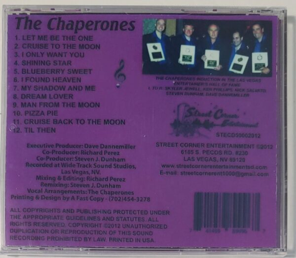 THE CHAPERONES - CRUISE BACK TO THE MOON   CD  BRAND NEW - Image 3