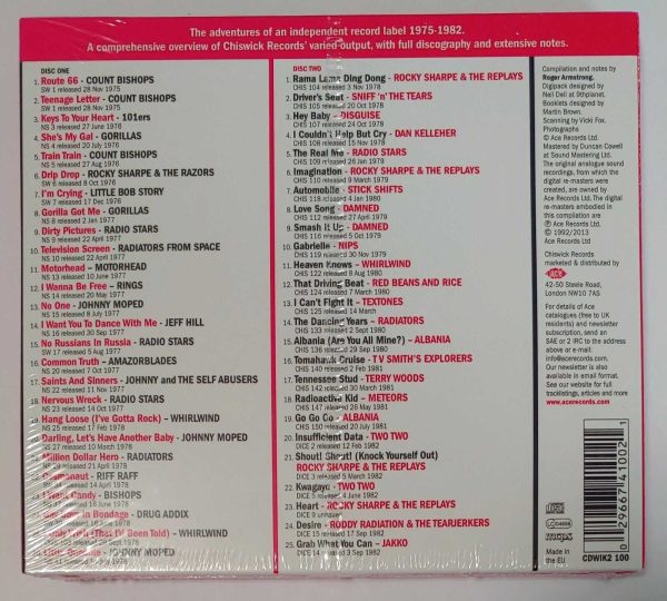 THE CHISWICK STORY  CD  BRAND NEW - Image 3