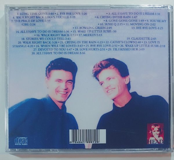 THE EVERLY BROTHERS - GROWING UP  CD BRAND NEW - Image 3