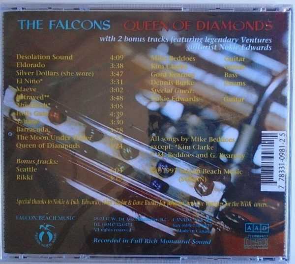 THE FALCONS - CD - Queen Of Diamonds - BRAND NEW - Image 3