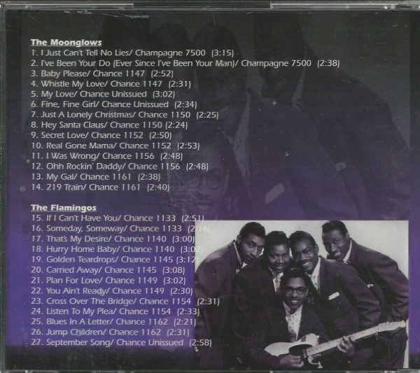THE FLAMINGOS & MONGLOWS - CD - Their First Recordings - BRAND NEW - Image 3