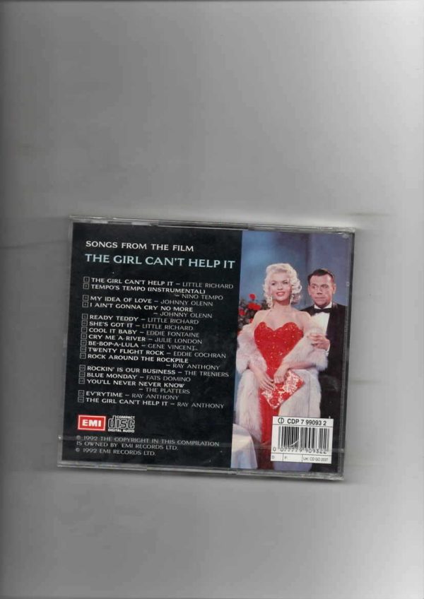THE GIRL CAN'T HELP IT - SONGS FROM THE FILM -BRAND NEW CD - Image 3