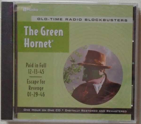 THE GREEN HORNET - Paid In Full - Escape For Revenge - CD - BRAND NEW