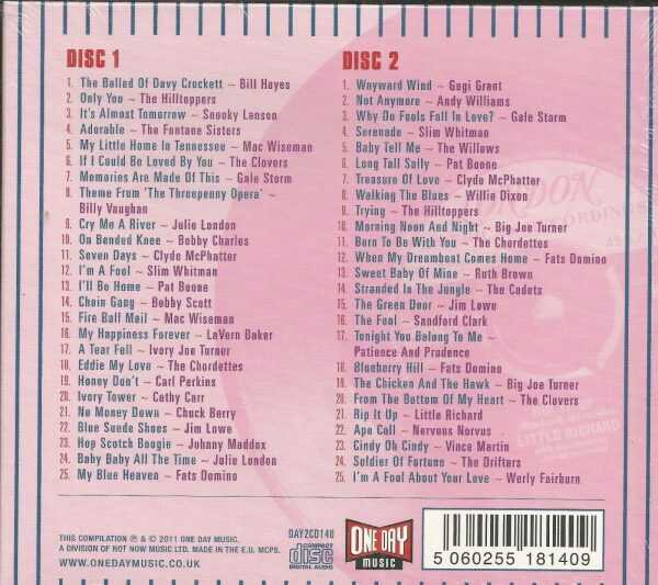 THE LONDON AMERICAN STORY - 2 CDs - 1956 - BRAND NEW - Image 3