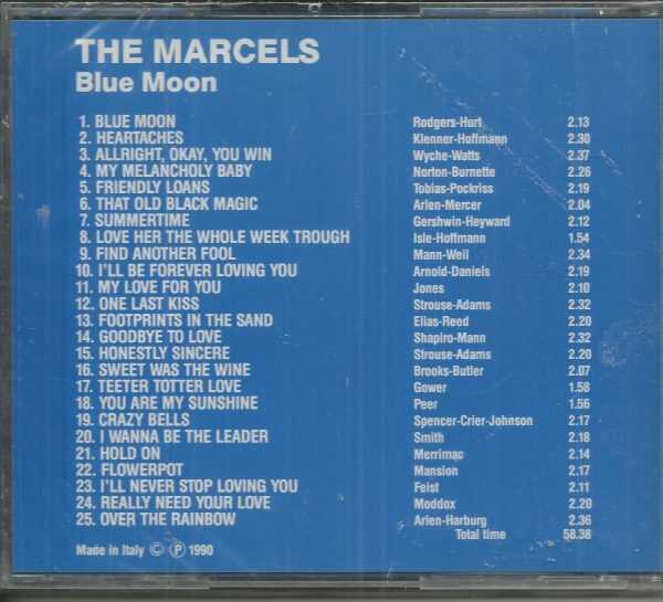 THE MARCELS - Blue Moon - Doo-Woops Dynamite - CD - BRAND NEW - Image 3