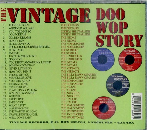 THE VINTAGE DOO WOP STORY - CD - BRAND NEW - Image 3