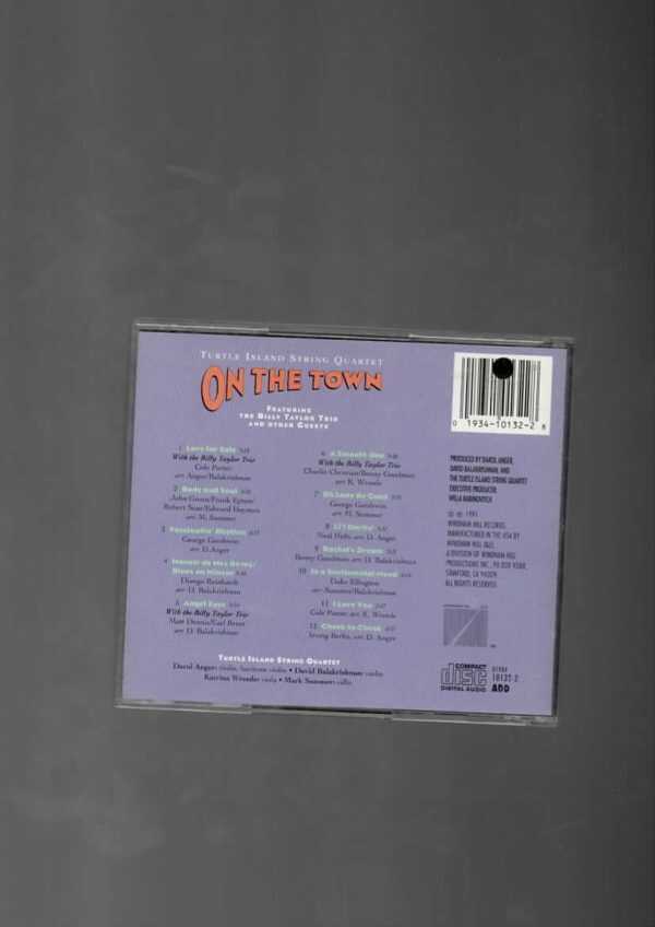 TURTLE ISLAND STRING QUARTER - ON THE TOWN-CD - Image 3