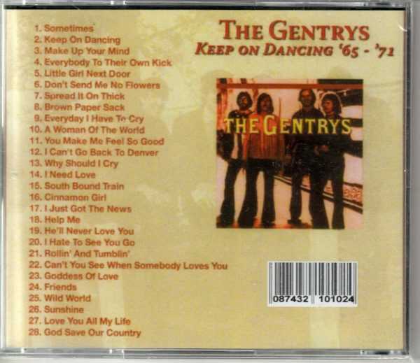 The Gentrys - Keep On Dancing 65'-71' - CD - Image 3