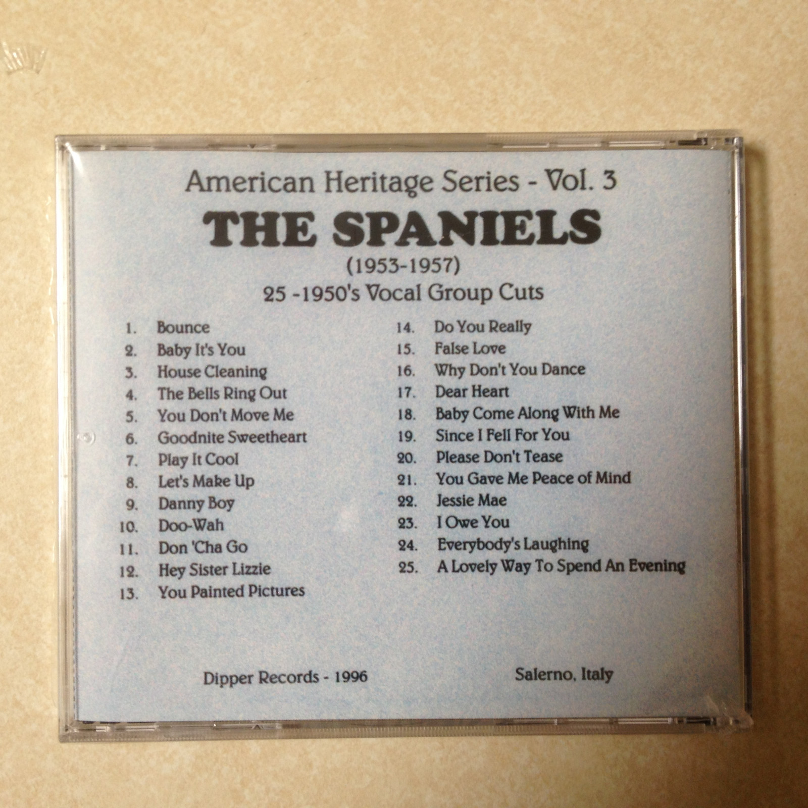 The Spaniels (1953-1957) CD - BRAND NEW - Image 3