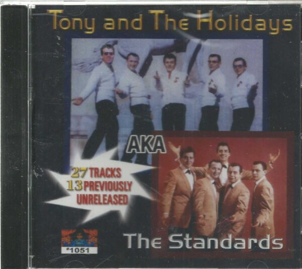 Tony and The Holidays - AKA The Standards - CD    BRAND NEW