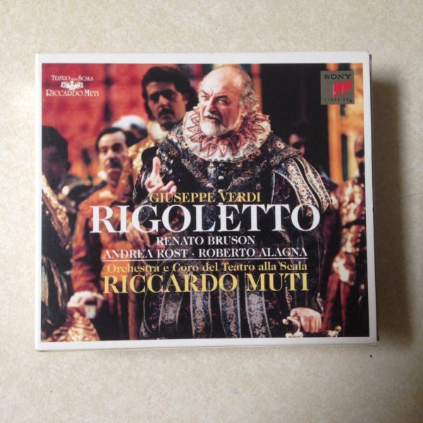 VERDI - RIGOLETTO WITH RICCARDO MUTI - AUDIO CD