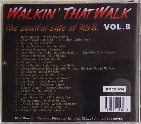 WALKIN' THAT WALK - CD - The Soulful Side of R&B - Vol. 8 - LIKE NEW - Image 3