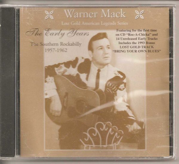 WARNER MACK - The Early Years - CD - BRAND NEW