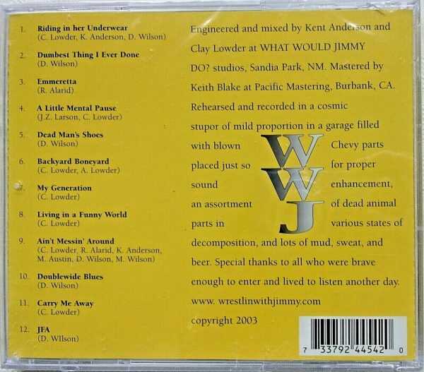 WRESTLIN' WITH JIMMY - CD - Living In A Funny World - BRAND NEW - Image 3