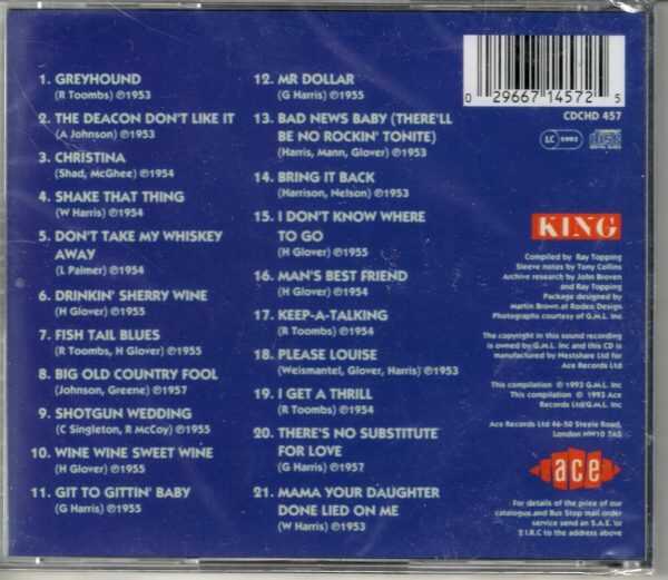Wynonie Harris - Women Whiskey & Fish Tails - CD - Brand New - Image 3