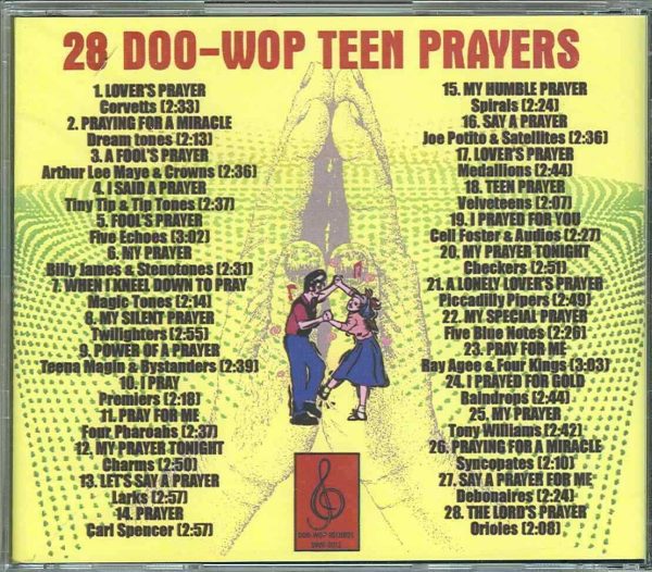 28 DOO-WOP TEEN PRAYERS - CD - Brand New - Image 3