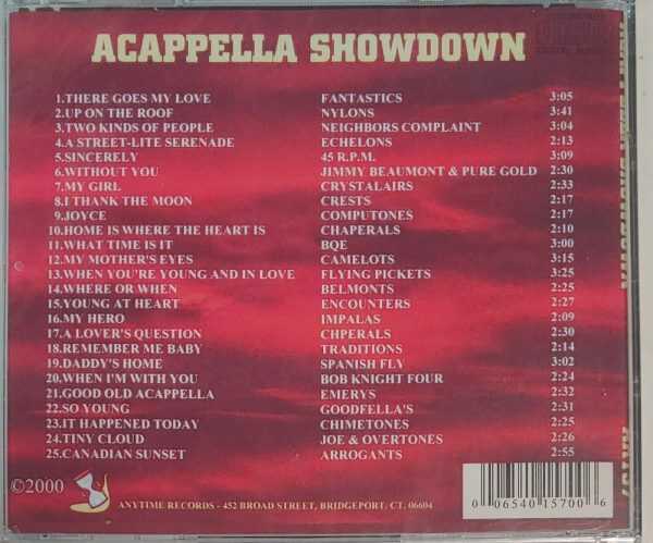 ACAPPELLA SHOWDOWN   CD     BRAND NEW - Image 3