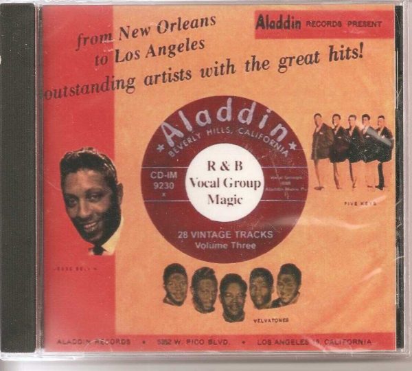 ALADDIN AND IMPERIAL VOCAL GROUP MAGIC - Volume Three - BRAND NEW