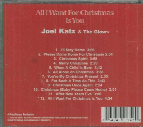 ALL I WANT FOR XMAS IS YOU - JOEL KATZ   CD  BRAND NEW - Image 3
