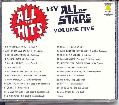 ALL THE HITS BY ALL THE STARS - VOL 5 CD (BRAND NEW) - Image 3