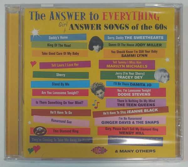 ANSWER TO EVERYTHING   GIRL ANSWER SONGS OF THE 60S   CD     BRAND NEW