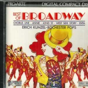 BEST OF BROADWAY - CD - Erich Kunzel - Rochester Pops - BRAND NEW