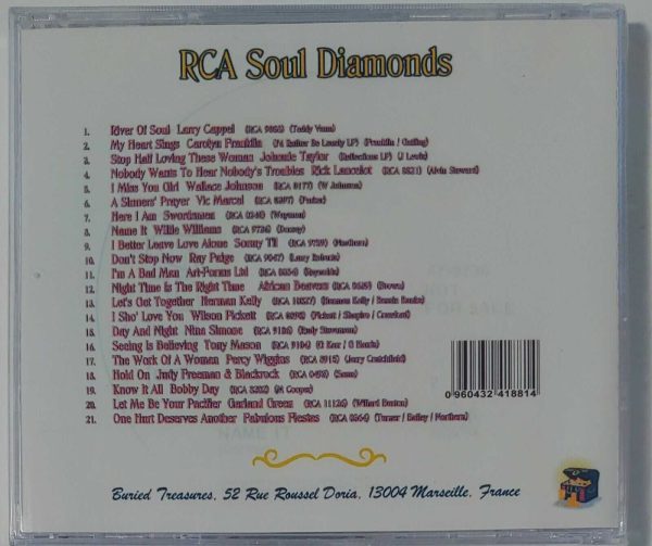 BURIED TREASURE PRES. - RCA SOUL DIAMONDS   CD  BRAND NEW - Image 3
