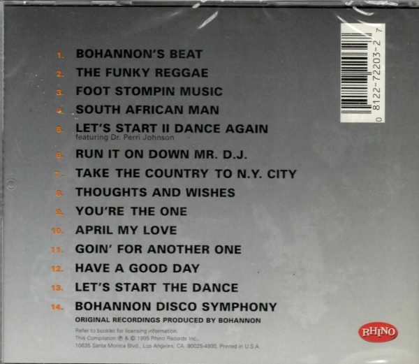 Bohannon - The Very Best of Bohannon - CD - Brand New - Image 3