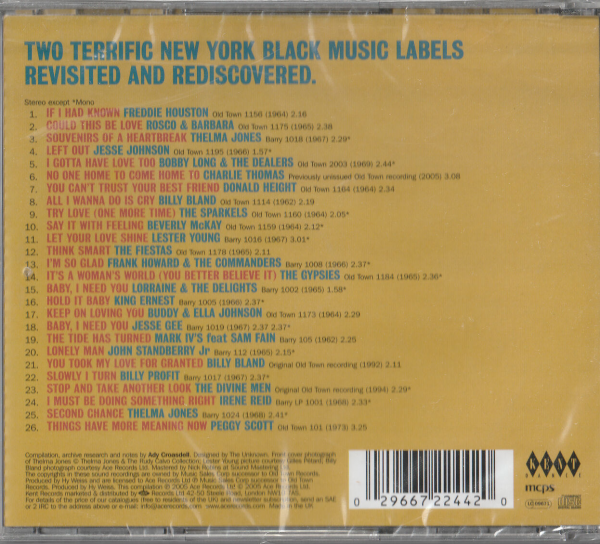 CD OLD TOWN AND BARRY SOUL SURVEY - CD - BRAND NEW - Image 3