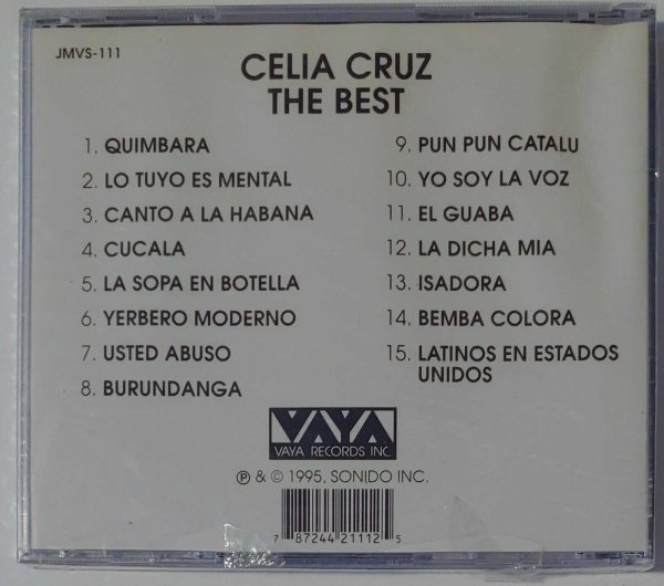 CELIA CRUZ - THE BEST   CD   BRAND NEW - Image 3