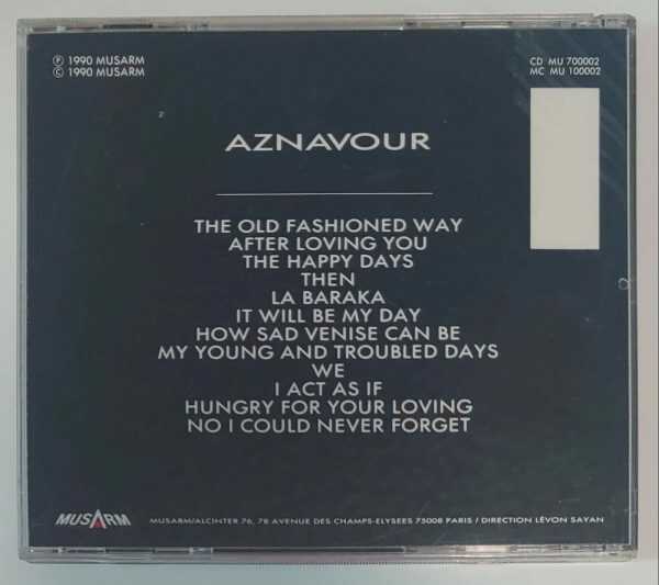 CHARLES AZNAVOUR    CD     VERY GOOD - Image 3