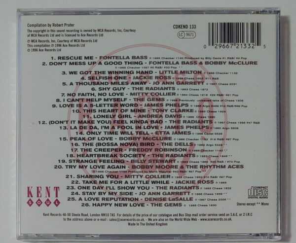 CHICAGO RADIO SOUL   CD  BRAND NEW - Image 3