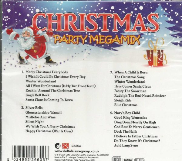 CHRISTMAS PARTY MEGAMIX - CD - BRAND NEW - Image 3