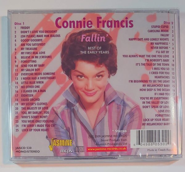 CONNIE FRANCIS - FALLIN  CD BRAND NEW - Image 3