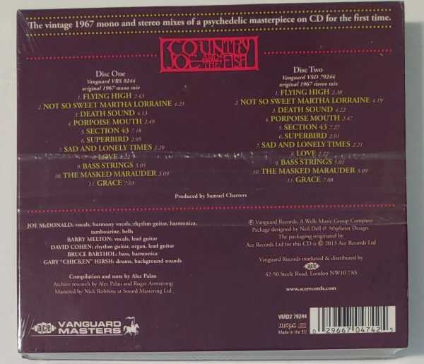 COUNTRY JOE & THE FISH - ELECTRIC MUSIC FOR MIND & BODY   CD   BRAND NEW - Image 3