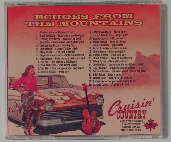 CRUISIN COUNTRY - VOL 1   MAPLE TONE 30 COUNTRY MUSIC HITS 50'S & 60'S   CD   LI - Image 3