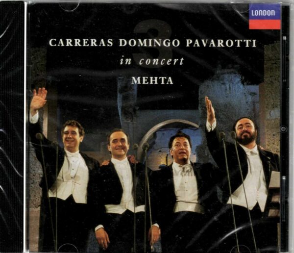Carreras, Domingo, Pavarotti in Concert - Mehta - CD - Brand New!