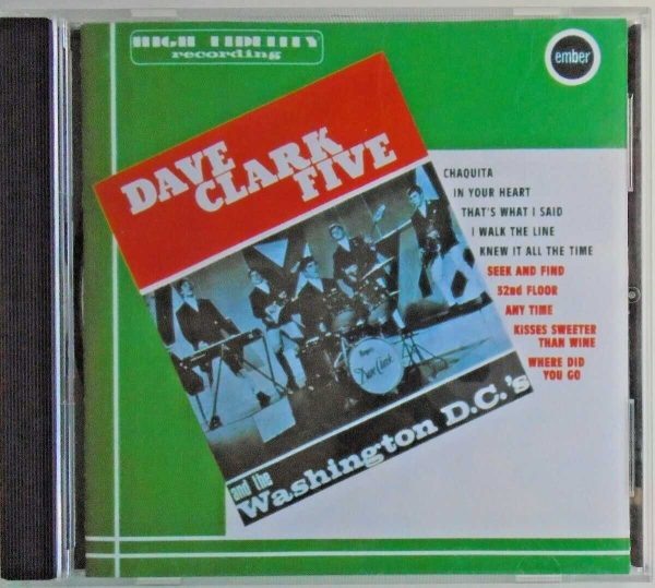 DAVE CLARK FIVE And The Washington D.C's - CD - BRAND NEW