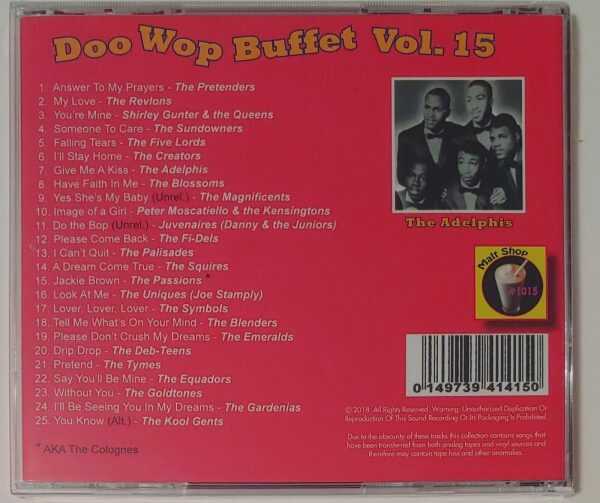 DOO WOP BUFFET - VOL 15   CD BRAND NEW - Image 3